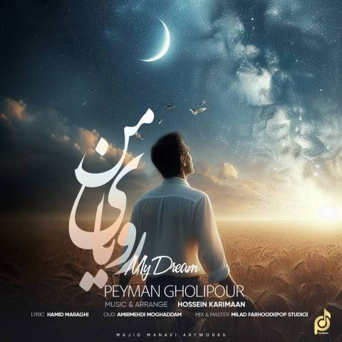 دانلود آهنگ رویای من پیمان قلی‌پور