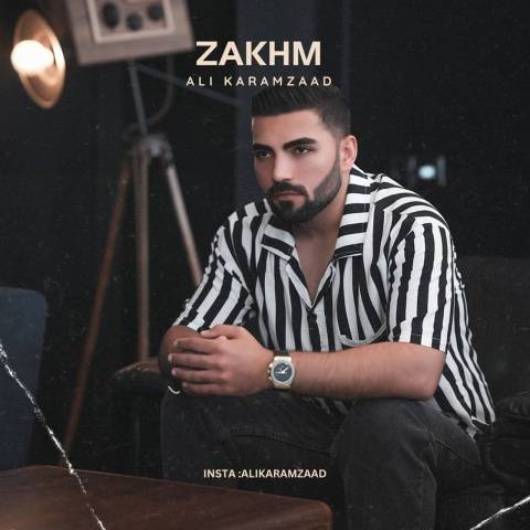 دانلود آهنگ زخم علی کرم زاد